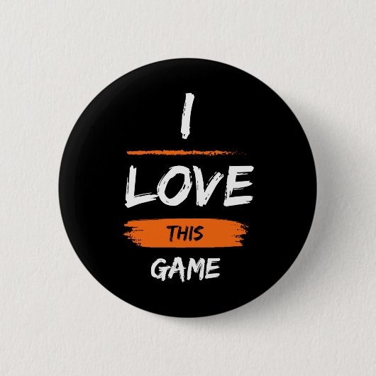 Ich Liebe Dieses Spiel 1 Button (Vorderseite)