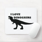 Ich Liebe Dinosaurier! Mousepad (Mit Mouse)