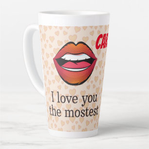 Ich Liebe dir am meisten Milchtasse