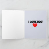 ICH LIEBE DIR, BABY ANGELS BOUGUEREAU CARDS KARTE (Innenseite)