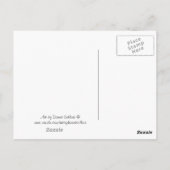 Ich Liebe dir Daddy Postkarte (Rückseite)