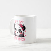 Ich Liebe dir, das ist viel Kaffeetasse (Vorderseite Links)