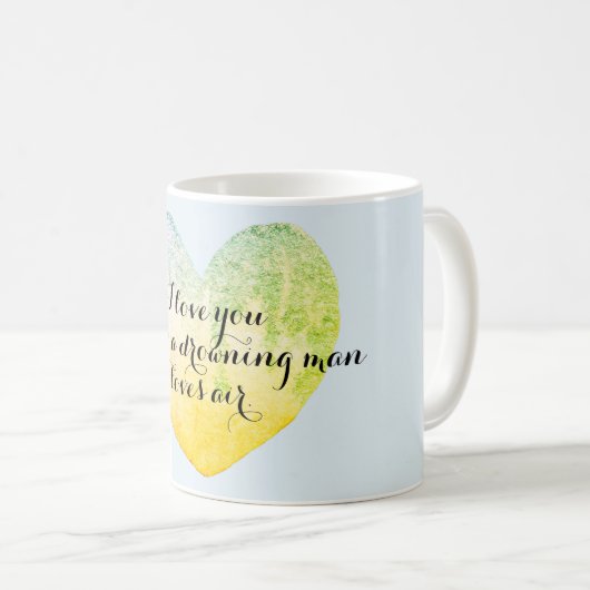 Ich Liebe dir den Weg Kaffeetasse (VorderseiteRechts)