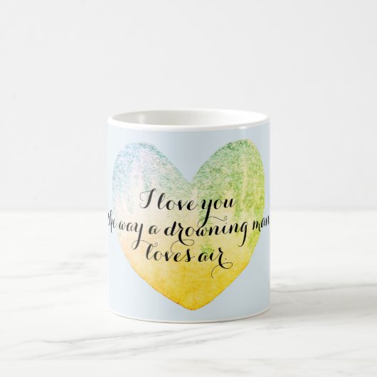 Ich Liebe dir den Weg Kaffeetasse (Mittel)