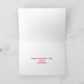 Ich Liebe dir ein Bunchie Punny Valentine Karte (Innenseite)