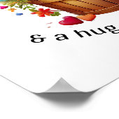 Ich Liebe dir ein Busche & Peck Poster (Ecke)