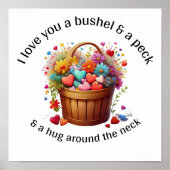 Ich Liebe dir ein Busche & Peck Poster (Vorne)