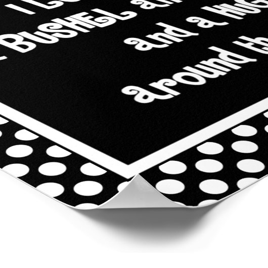 Ich Liebe dir ein Bushel und ein Peck-Poster Poster (Ecke)