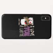 Ich Liebe dir ein Latte Case-Mate iPhone Hülle (Rückseite (Horizontal))