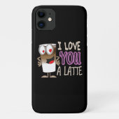 Ich Liebe dir ein Latte Case-Mate iPhone Hülle (Rückseite)
