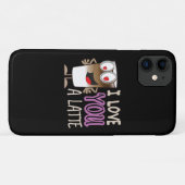 Ich Liebe dir ein Latte Case-Mate iPhone Hülle (Rückseite (Horizontal))