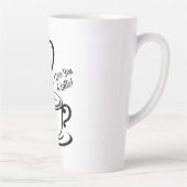 Ich Liebe dir ein Latte Milchtasse (Rechts)