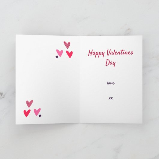 Ich Liebe dir ein Latte! Valentines Funny Karte (Innenseite)