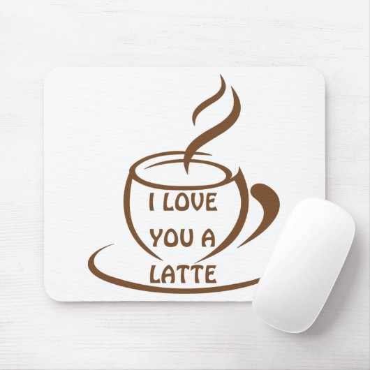 Ich Liebe dir ein romantisches, lustiges Design Mousepad (Mit Mouse)