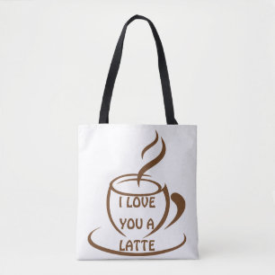 Ich Liebe dir ein romantisches, lustiges Design Tasche