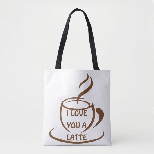 Ich Liebe dir ein romantisches, lustiges Design Tasche (Vorderseite)