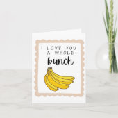 Ich Liebe dir eine ganze Hakenkarte Dankeskarte (Vorderseite)