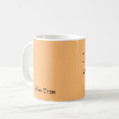 Ich Liebe dir eine ganze Tasse mit dem Latte-Kaffe (Vorderseite Links)