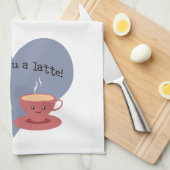 Ich Liebe dir eine Latte! Handtuch (Viertel Falte)