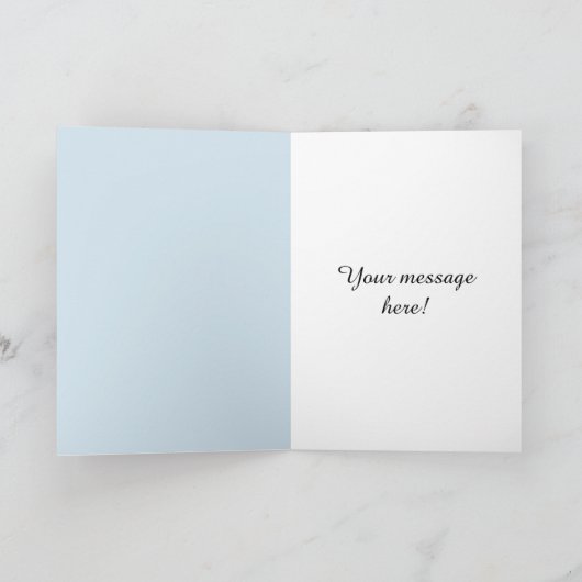 Ich Liebe dir eine Latte Karte (Innenseite)