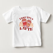 Ich Liebe dir einen Latein Baby T-shirt (Vorderseite)