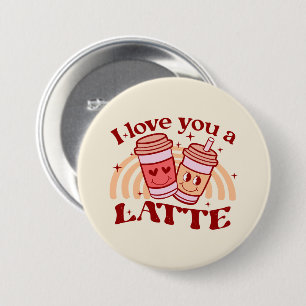 Ich Liebe dir einen Latein Button