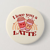Ich Liebe dir einen Latein Button (Vorderseite)