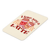 Ich Liebe dir einen Latein Magnet (Linke Seite)