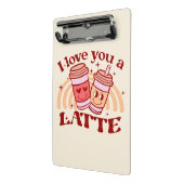 Ich Liebe dir einen Latein Mini Klemmbrett (Gewinkelt2)
