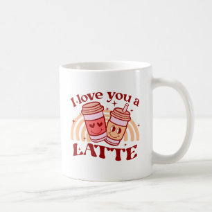 Ich Liebe dir einen Latein   Niedlicher Kaffee-Pok Kaffeetasse