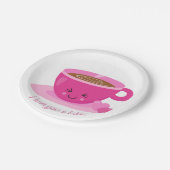 Ich Liebe dir einen Latein Pappteller (Schrägansicht)