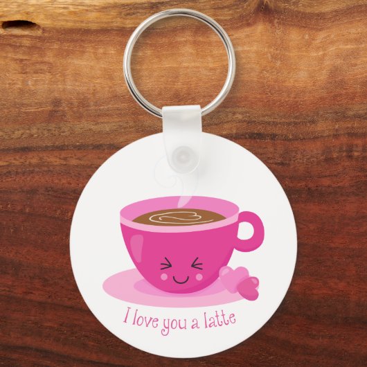 Ich Liebe dir einen Latein Schlüsselanhänger (Vorderseite)