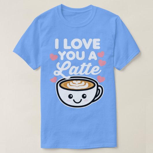 Ich Liebe dir einen Latein T-Shirt (Design vorne)