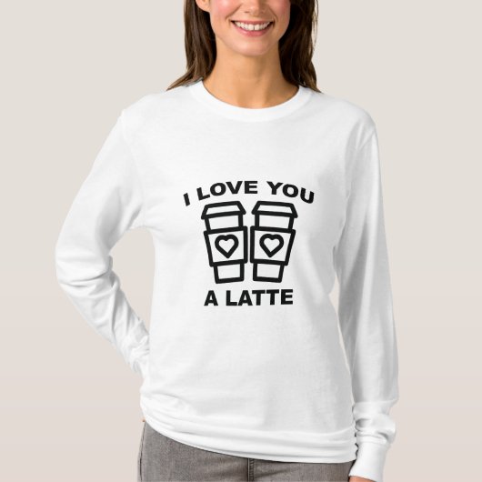 Ich Liebe dir einen Latein T-Shirt (Vorderseite)