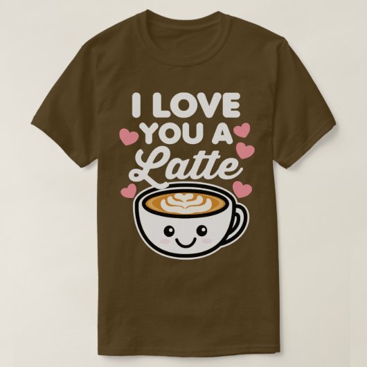 Ich Liebe dir einen Latein T-Shirt (Design vorne)