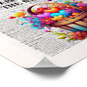 Ich Liebe dir einen Stall und einen Hals und Umarm Poster (Ecke)