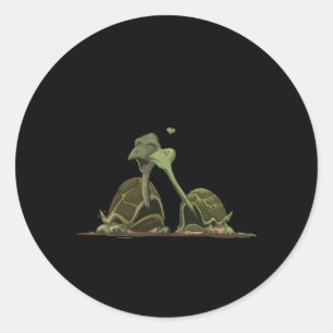 Ich Liebe dir, es ist ein bisschen wie ein wenig, Runder Aufkleber