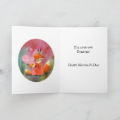 Ich Liebe dir für immer Mama-Fuchs Karte (Innenseite)