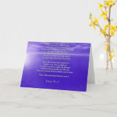 Ich Liebe dir Gedicht Karte (Gelbe Blume)