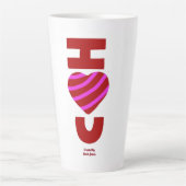 Ich Liebe dir große, neueste Tasse (Vorderseite)