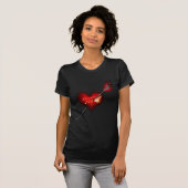Ich Liebe dir Herz und Pfeil T-Shirt (Vorne ganz)