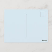 Ich Liebe dir Lama-Postkarte Postkarte (Rückseite)