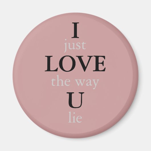 Ich Liebe dir Magnet (Vorne)