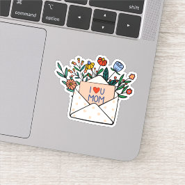 Ich Liebe dir Mama Aufkleber