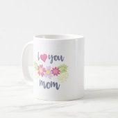 Ich Liebe dir Mama Kaffeetasse (Vorderseite Links)