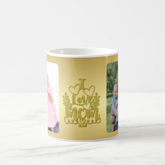 Ich Liebe dir Mama. Kaffeetasse (Mittel)