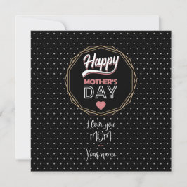 Ich Liebe dir Mama Karte