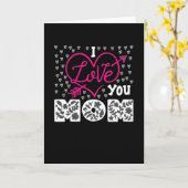 Ich Liebe dir Mama Karte (Gelbe Blume)