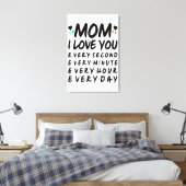 Ich Liebe dir Mama Leinwanddruck (Insitu (Schlafzimmer))