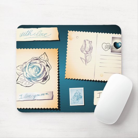 Ich Liebe dir Mama, Mousepad (Mit Mouse)